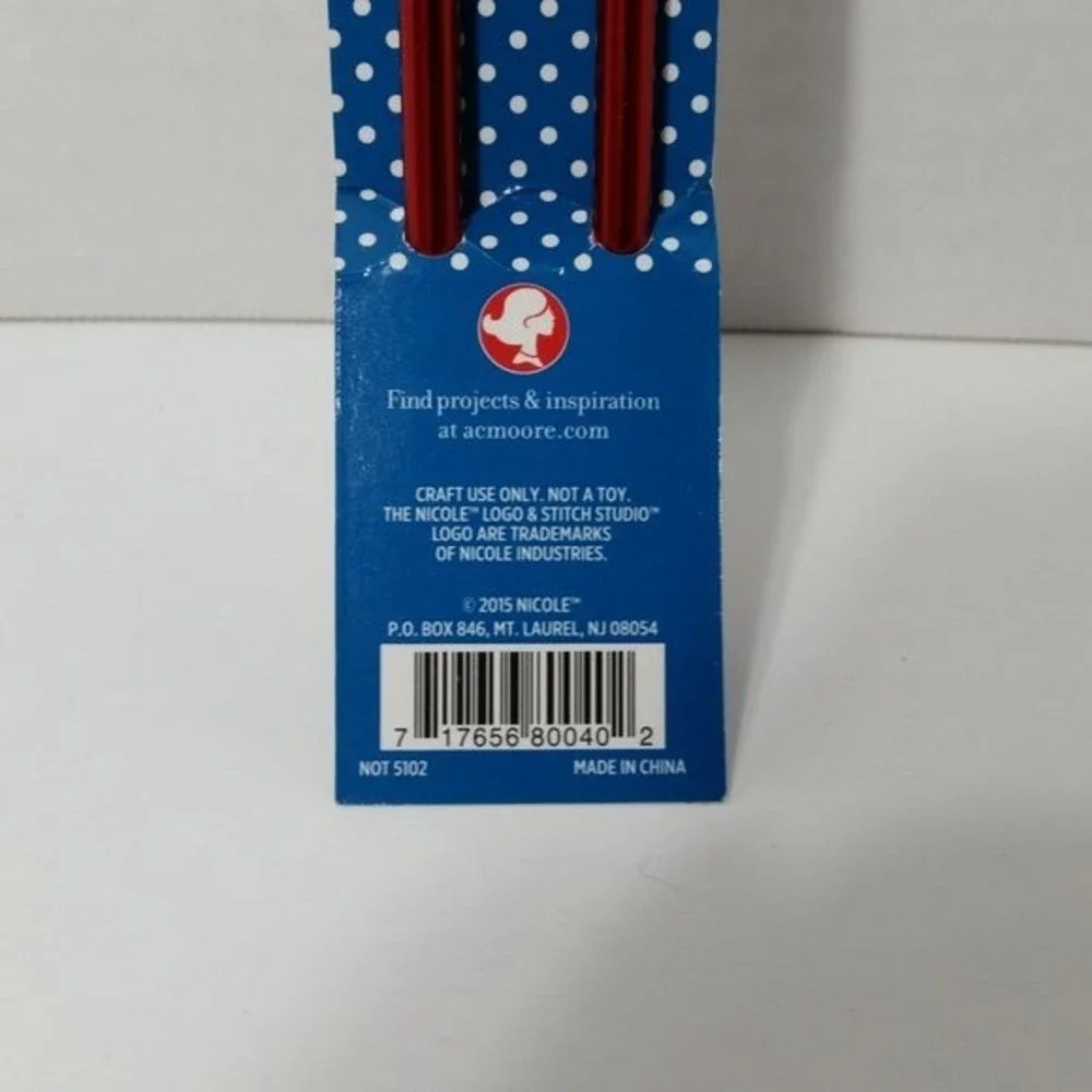 Aluminum Knitting Needles Single Point US 9 10